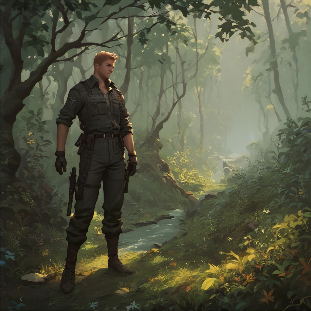 Zane Phillips, Ranger, Firbolg, High Fantasy, High Quality, Wallpaper, Nature