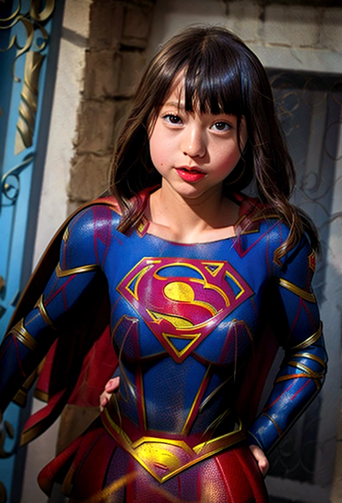 (12-year-old Supergirl:1.3)、