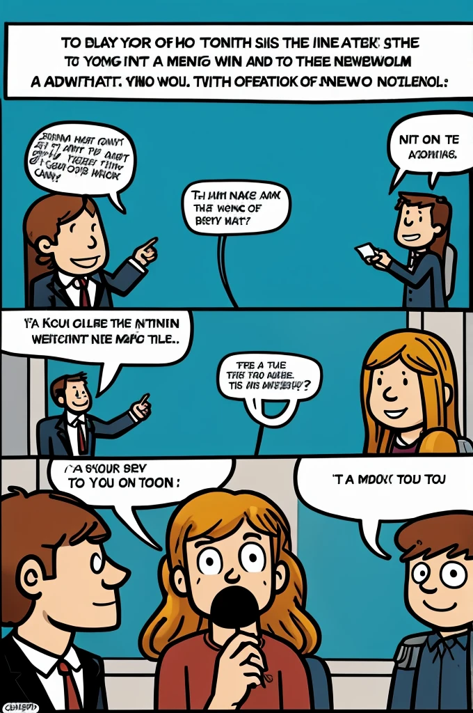 A comic about the addiction of more social networks