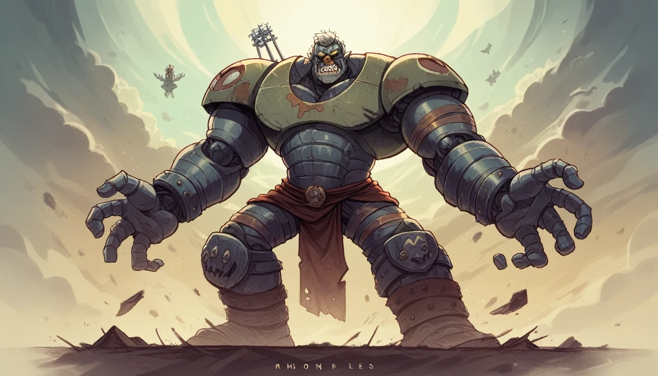 there is a woman standing in front of a giant robot, inspired by ken kelly, epic album cover, imogen poots as a paladin, ralph horsley vivid color, mighty princess of the wasteland, skynet, intricate biopunk patterns, queen of warrior, krull