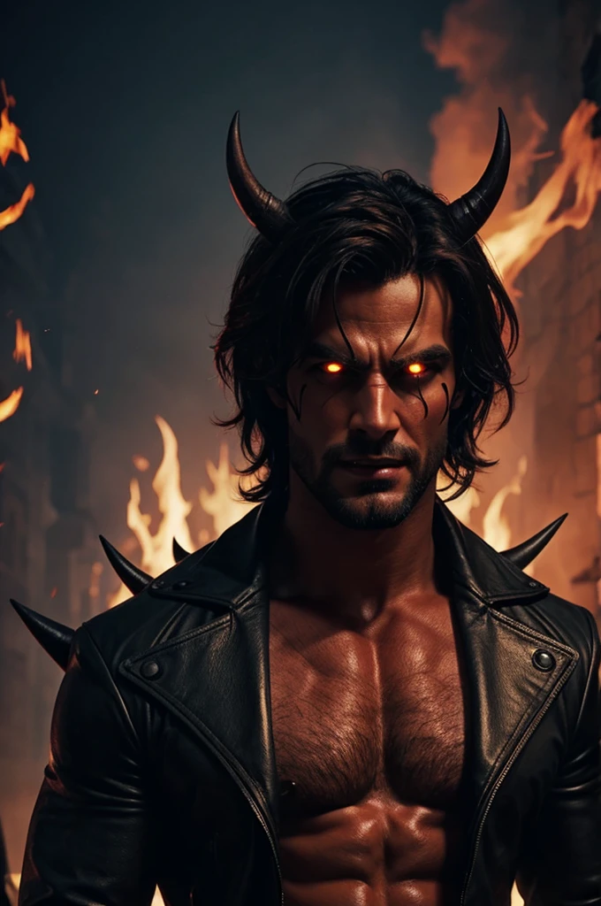 Create a very, very handsome demon