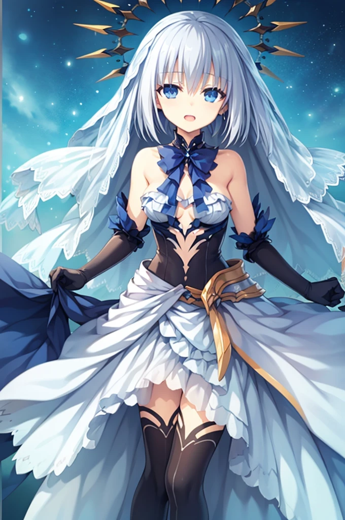 drk1,wht1,Open Mouth Smile,Absolute area,Highest quality,Masterpiece
