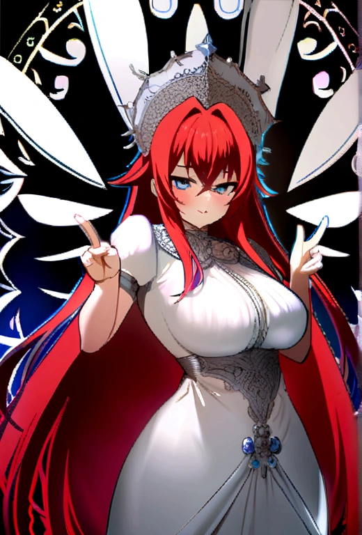 rias gremory Vagina showing me, putting two fingers in