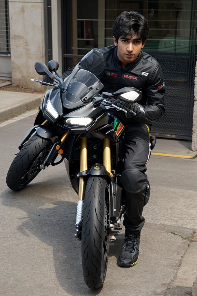 Imagine a boy name Aditya his height is something 5.8 with his zx10r 