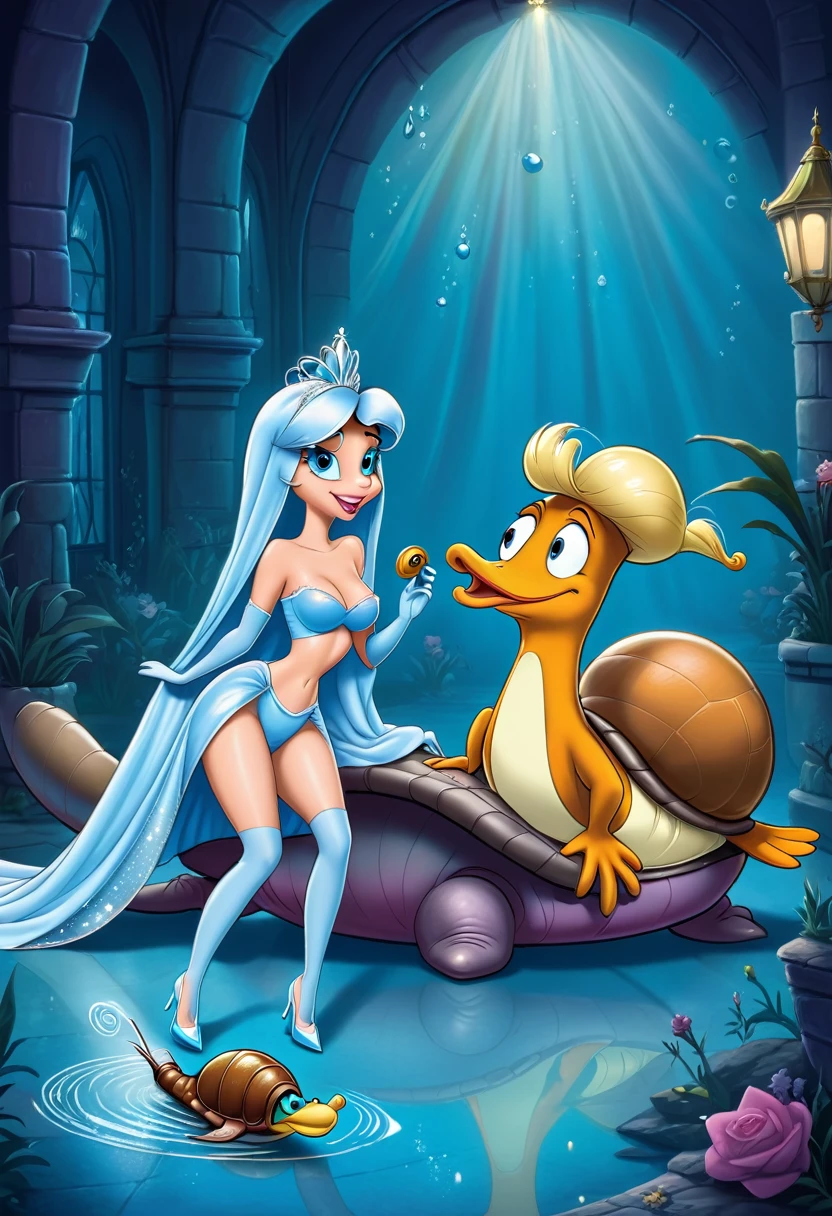 perry the platypus and cinderella having sex with a snail 