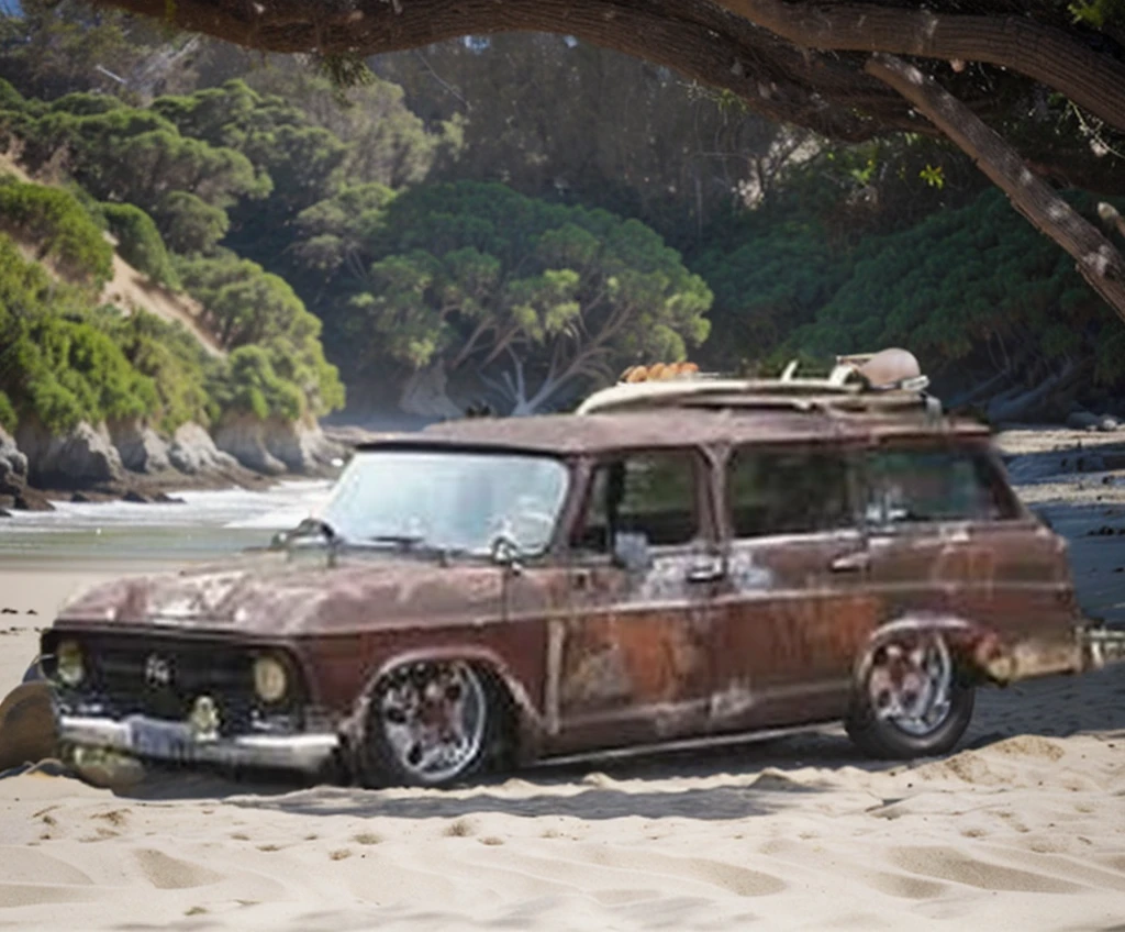 a beautiful California style beach