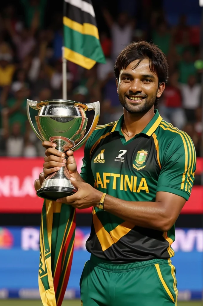 South Africa winning t20 world cup trophy 