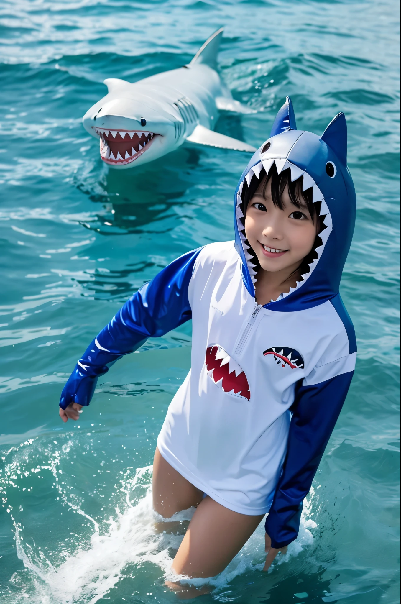 Shark costume