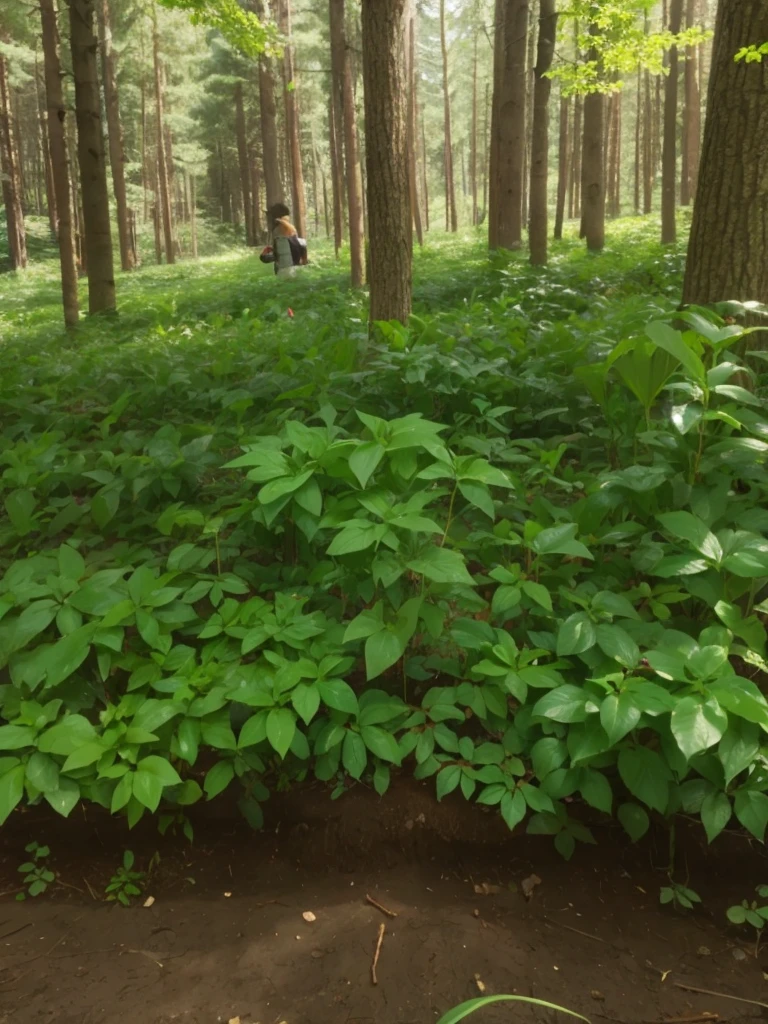forest、soil、
