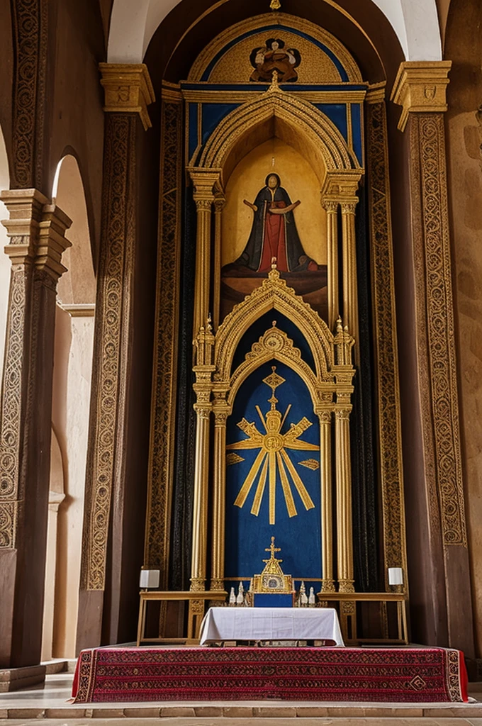 Arequipa-themed altarpiece 