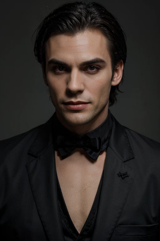 A vampiric handsome man new romantic