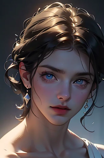 1male with black hair, blue eyes, and pale skin, 31 years old, (best quality,4k,8k,highres,masterpiece:1.2),ultra-detailed,(realistic,photorealistic,photo-realistic:1.37),cinematic lighting,dramatic lighting,intricate details,porcelain skin,elegant,serene,thoughtful expression,atmospheric,moody,dramatic shadows,chiaroscuro,neo-renaissance