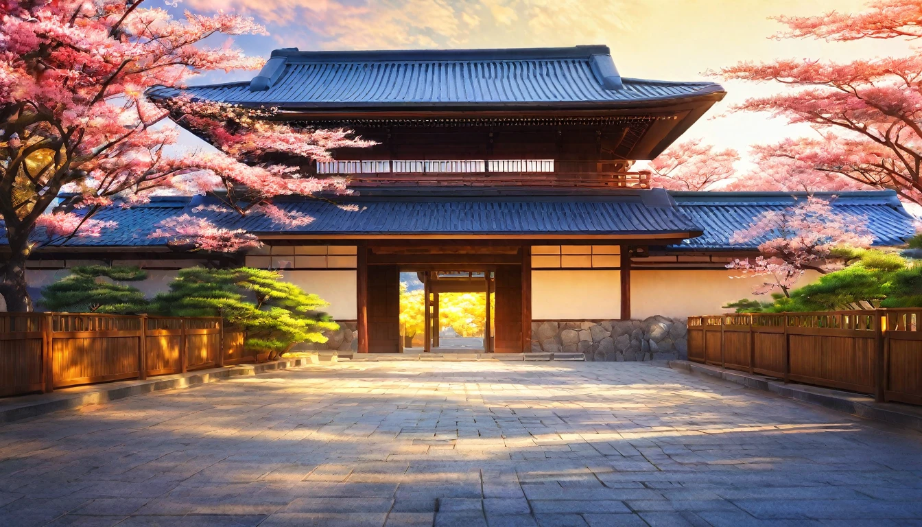 Kyoto,tourist spot,sunny,Blur the background,Glitter effect,Highest quality, 8K, High resolution, masterpiece:1.2, Very detailed, Realistic:1.37, High resolution, 超High resolution, Ultra-fine painting, Very detailed, Professional, Vibrant colors