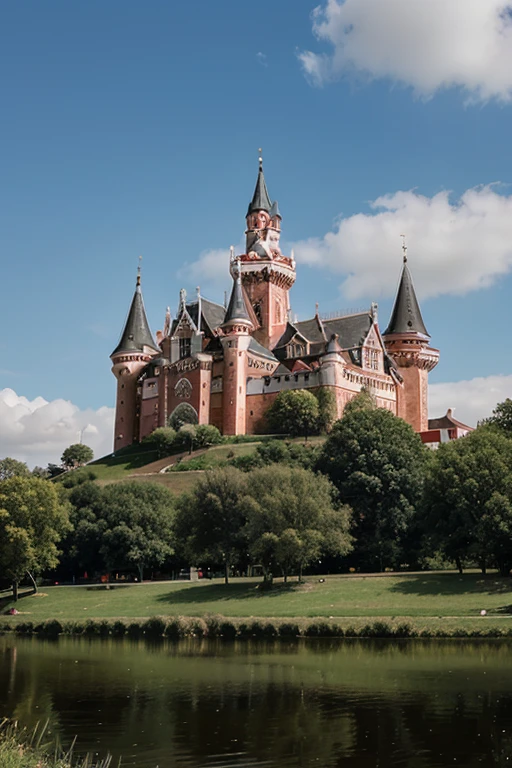 Asisn red castles