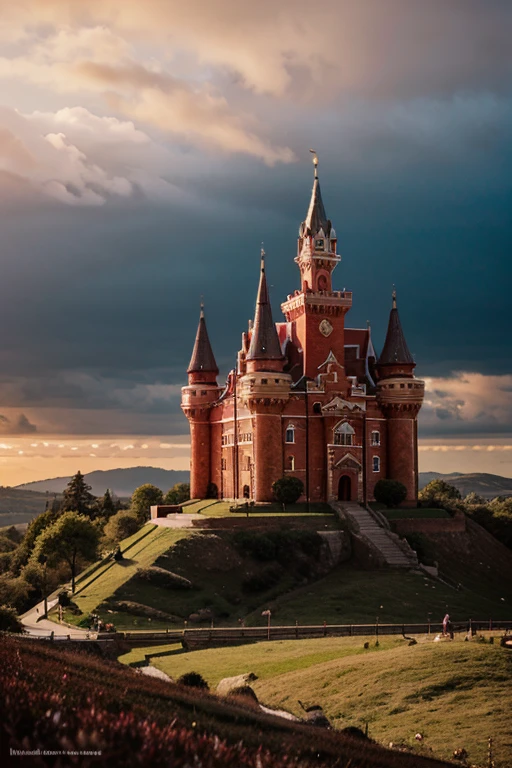 Asisn red castles
