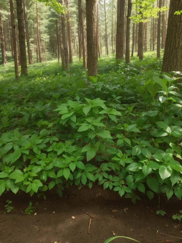 forest、soil、