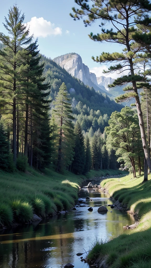 A culture of integrity，Landscape Painting

