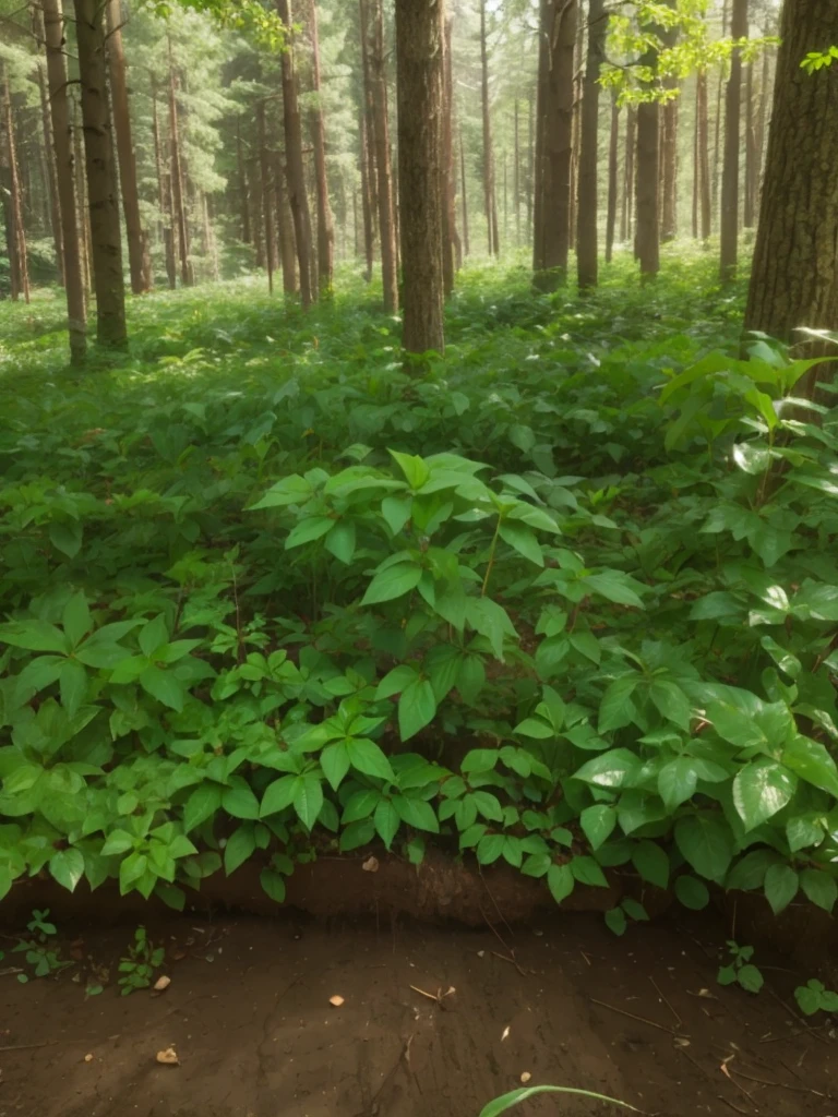 forest、soil、