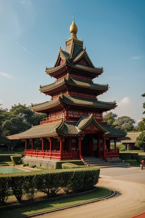 Asia red castles