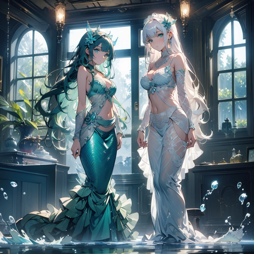 "bathing mermaids, A fantastic masterpiece"
