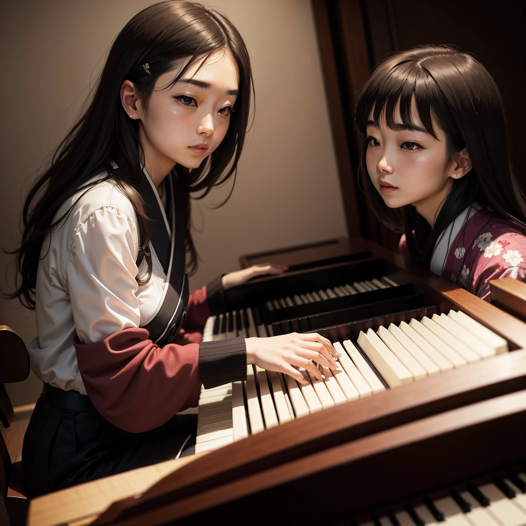 pianist、woman, 25years, japanese, people