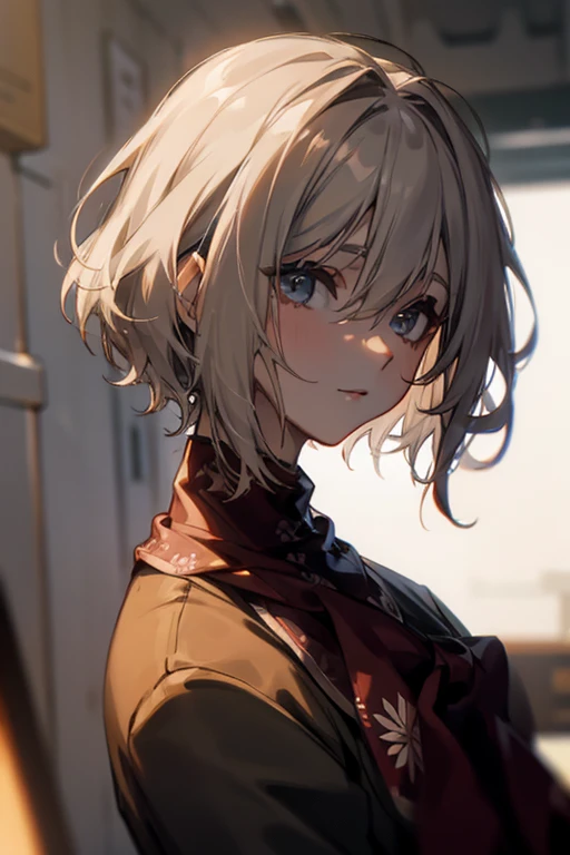 47-year-old beauty with short hair