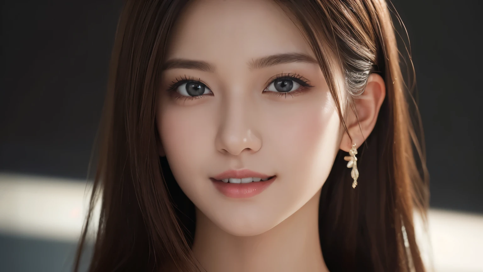 One Girl, (Dress in trendy fashion:1.2), (RAW Photos, highest quality), (Realistic, Photorealistic:1.4), Tabletop, Very delicate and beautiful, Very detailed, 2k wallpaper, wonderful, In detail, Very detailed CG Unity 8k wallpaper, Very detailedな, High resolution, Soft Light, Beautiful detailed girl, looking at the camera、Very detailedな目と顔, Beautifully detailed nose, Beautiful fine details, Long Hair, small, business suit、White background、Background is white、Cinema Lighting, Perfect Anatomy, Slender body, smile,