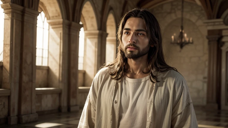 Image of Jesus&#39; face for YouTube video  