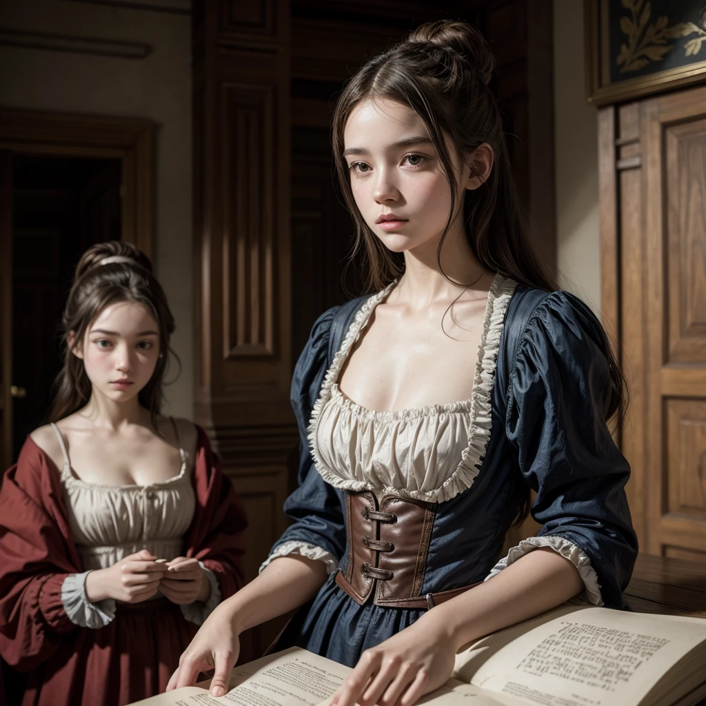 16-year-old female character from the Renaissance era