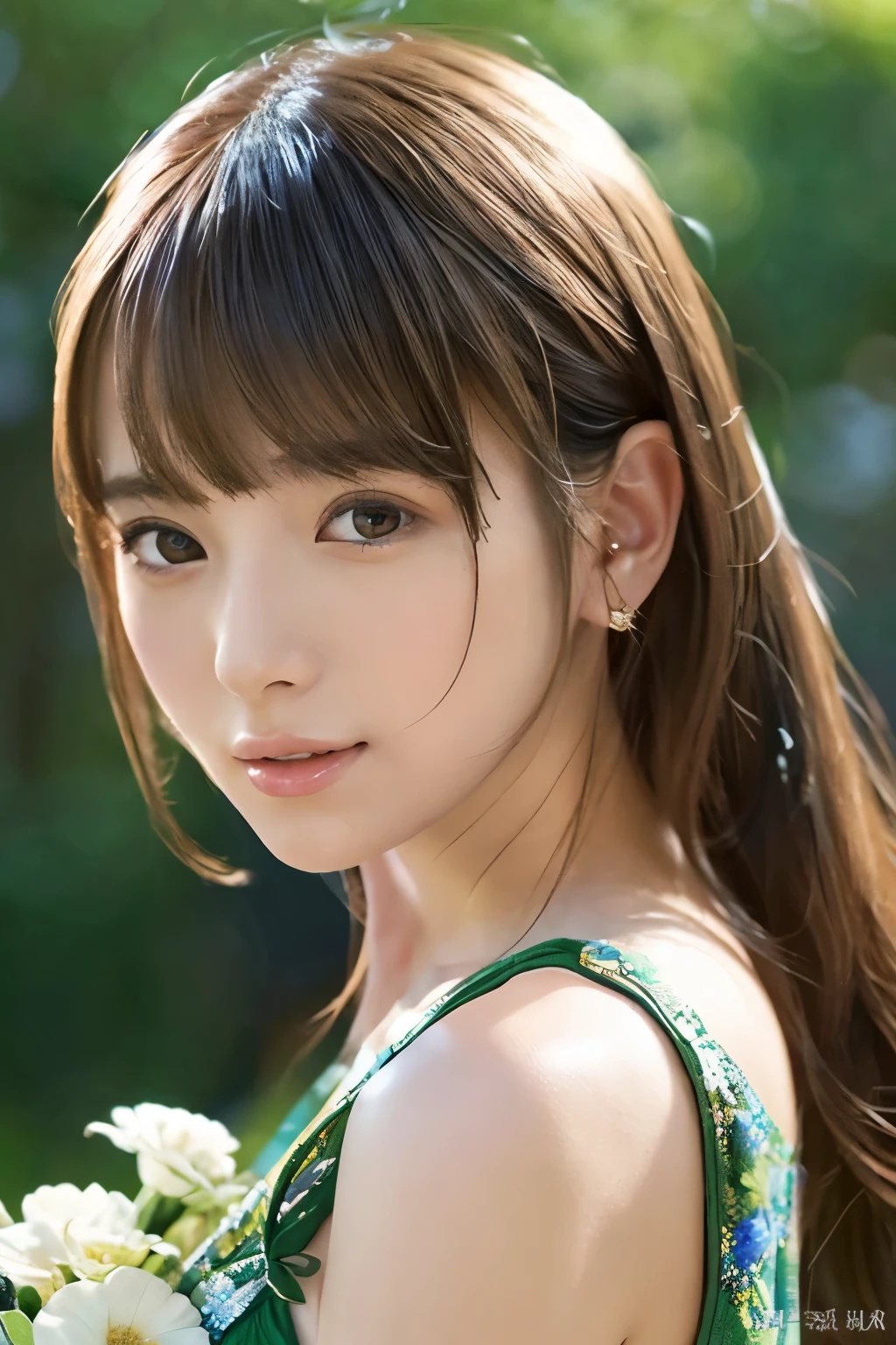 Focus on people。Create and express the best shining composition of the person in a realistic way。((masterpiece))、(((top-quality)))、((ultra-detailliert))、(A hyper-realistic)、(highly detailed CGillustration)、(extremely delicate and beautiful)、Girl a masterpiece、top-quality、Realistic skin feeling、Realistic fabric、We will introduce a realist illustration focusing on the center front of girls with realistic and ultra-detailed eyes.。This is the absolute rule, and the following sentence expresses the image quality。 The greatest painter in human history meets an unparalleled beauty、It is the greatest masterpiece in the history of the Inuiku Ichigo, which depicts the most beautiful figure of a lifetime.。 Create stunning anime artwork that is currently trending on seaStation、Introducing exquisite beauty and seductive aesthetics。