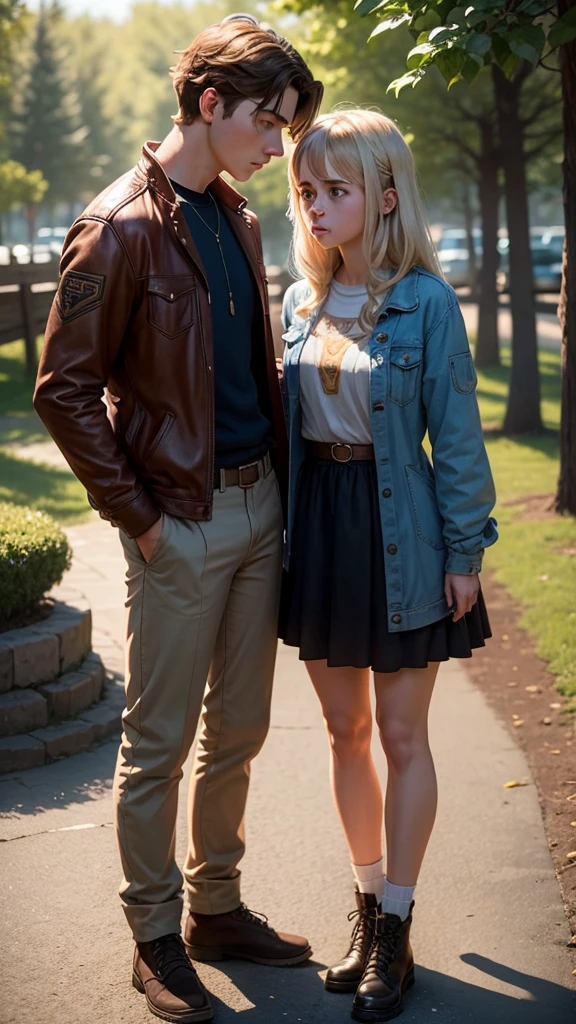 Emma notices Jake's struggles and steps in to offer her wisdom and support.
[Voiceover]: "Seeing her brother in distress, Emma stepped in, offering her wisdom and a comforting presence."