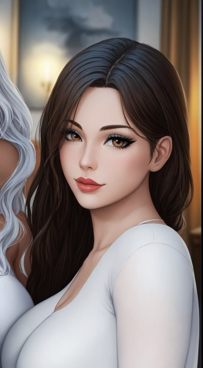 White dress
