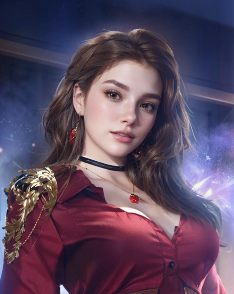 A brown-haired beauty，Game CG