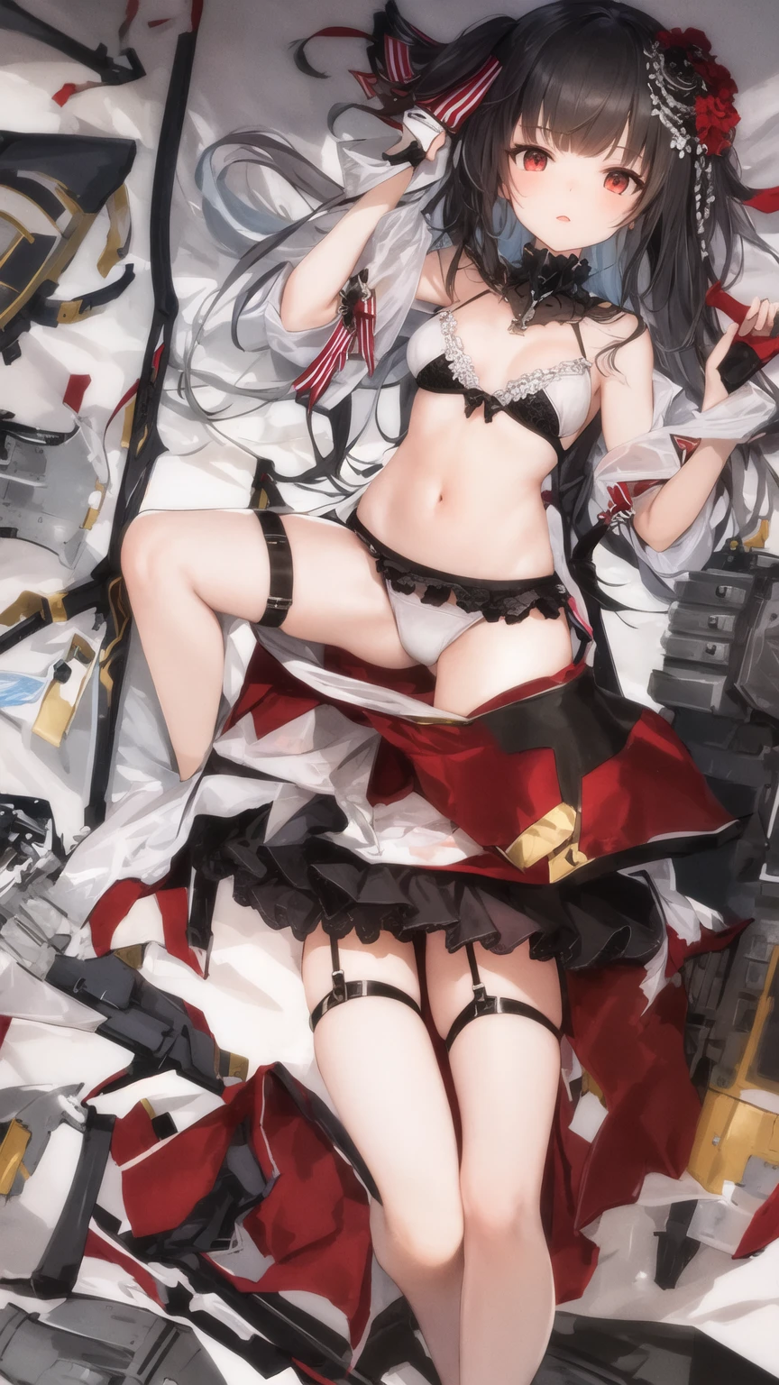 {Safety:1.10}, Highest quality, masterpiece, High resolution, alone, {Taiho_Azur Lane:0.90}, squat, cowboy_shot, View your viewers,Shiny Hair, Shiny skin,Sheer lingerie,seductive pose