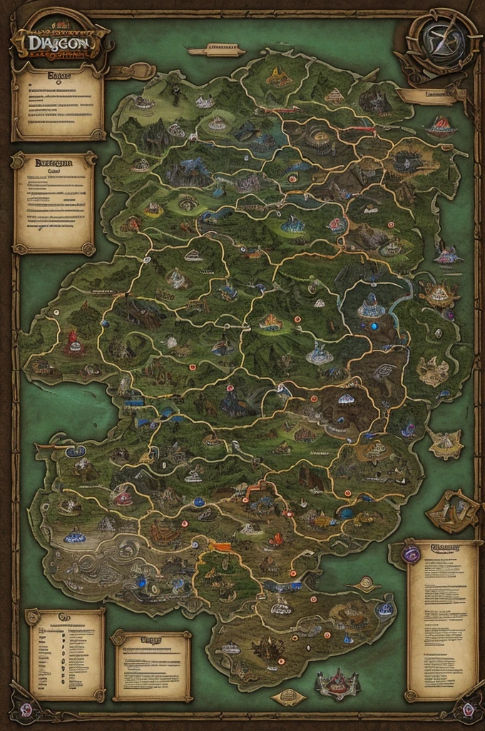Dungeon and Dragons Board