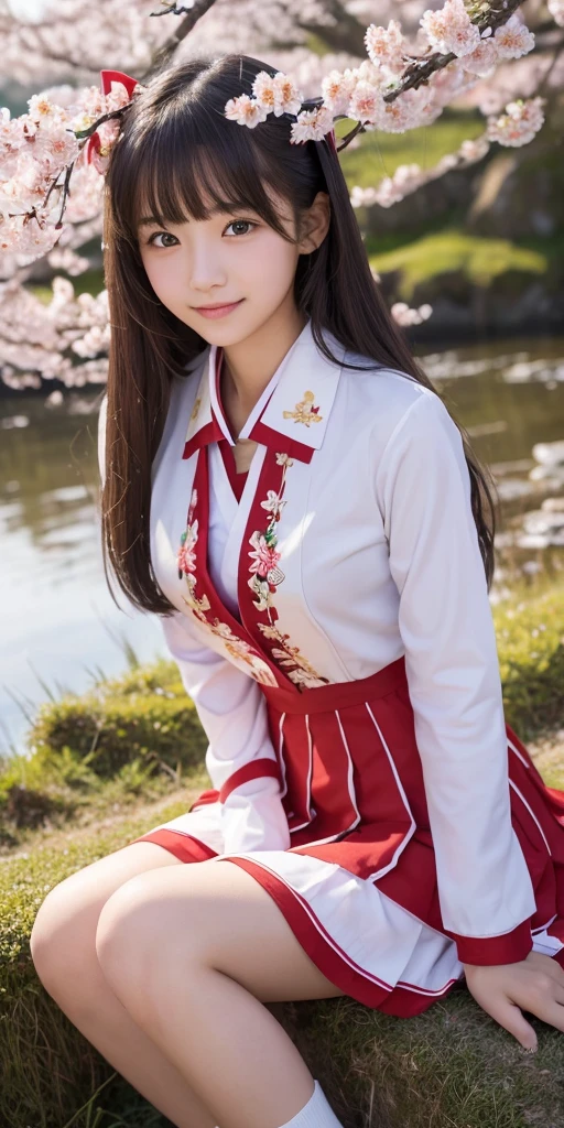 ((64k,Ultra-high resolution,Super best quality,masterpiece,Hyperrealistic,Young and adorable, beautiful, young, adorable,〜20 year old girl,young woman,Full body photo,Full body angle,Whole Body Ezbian,Surreal,Very detailed:1.3,Ultra-realistic:3.0)),Cute smile,Adorable smile,nice smile,Baby Face,A cup to D cup size bust,Straight Long Hair,Black Hair,Sitting,Cute face,Glowing Skin,Glossy face,Beautiful body,concentrated,Naked from below,((field,Water Lake,Background with autumn cherry blossoms)),((High school girl blazer,Transparent exy maid outfit,Sister dress with embroidered collar,Wear a shrine maiden's costume and roll up your mini hakama.,Aircraft Cabin Attendant Uniform,Aircraft Stewardess Uniform)),((Seamless Ultra-thin All-through Pantyhose,Ultra-thin seamless pantyhose, sexy, all-through, beautiful legs, tights, sheer, pantyhose, women's)),single eyelid,Long legs,Thin legs,Beautiful hands and feet,Thin thighs,Nice thighs,((Ultra Micro Mini Skirt:1.2)):1.4,underwear simpleunderwear,((地面にSitting)),Water Lake,A prestigious European-style castle,Rose garden in the background,Bare shoulders,Low - Angle,((Face your body forward)),((Sitting position)),((Spread your legs and do the M-leg pose.)),Pull up one'My tight skirt,bangs,Beautiful legs,((Wearing girl's panties:1.3)),((Girl panties exposed:1.3)),((Japanese women who still retain their beautiful youthfulness,A European woman who still retains her beautiful youthfulness)),With a young body,((Turn your skirt inside out)),Please show me your pants,White panties,Take off your panties,((White pantiesでパンティーを見せます)),((She puts her hand inside her panties and masturbates)),String Pantiesティー,((I'll lift my skirt and show you my underwear)),Exposed panties,White panties,String Pantiesティー,Sexy panties,((Nipples are visible through the)),Slim waist,((String PantiestPanties Women's Shorts,See-through ladies' shorts,String PantiesレースtSexy back,String PantiesツレディースtExtreme back)),((See-through sexy bra,Extremely see-through braーショーツ,Extremely see-through bra)),((Panties are visible)),1 girl,Iris,Black Hair,Nice ass,((See-through shorts and bra)),((The wind blew and flipped up her skirt, revealing her panties)),((A beautiful girl soaked in water,underwearが透けて露出)),((Women's swimsuits,Women's Bikini Swimwear,Sexy for women,Wearing a radical women's swimsuit))