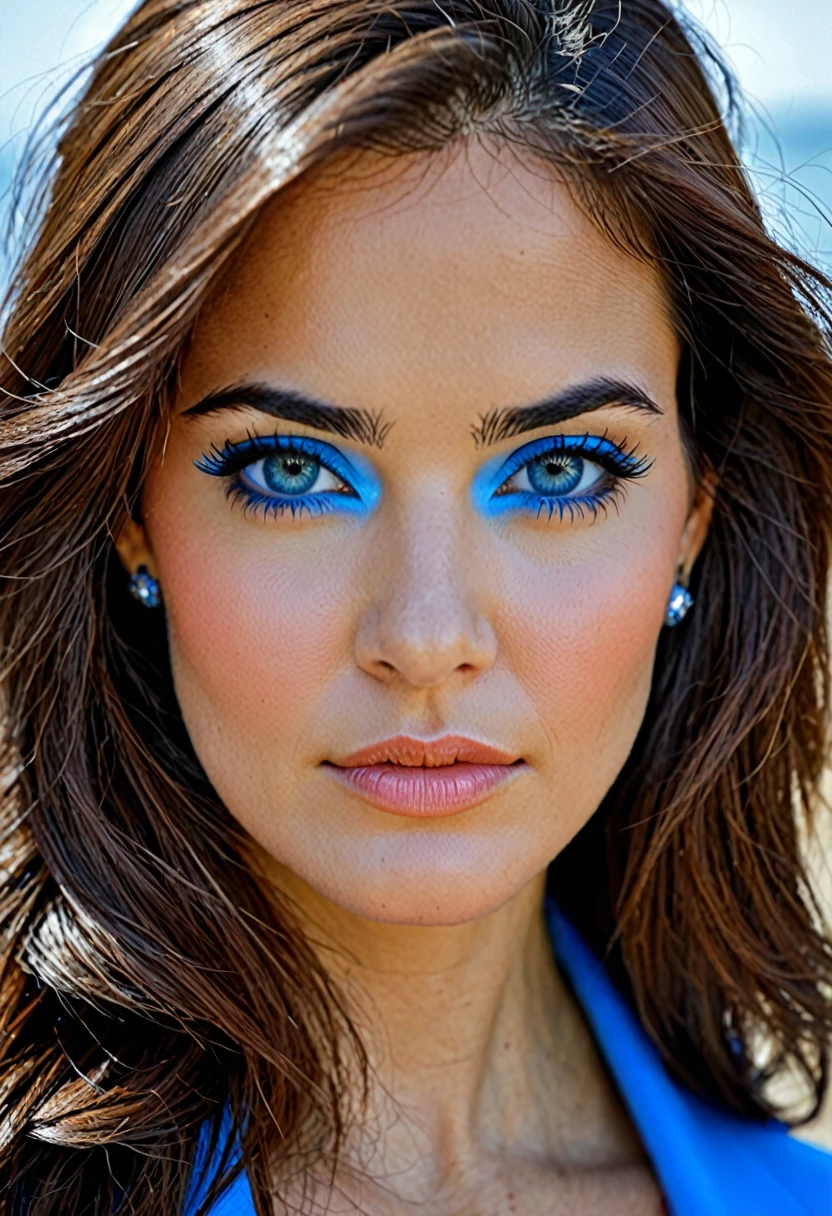 Women, rubio, eyes blue 