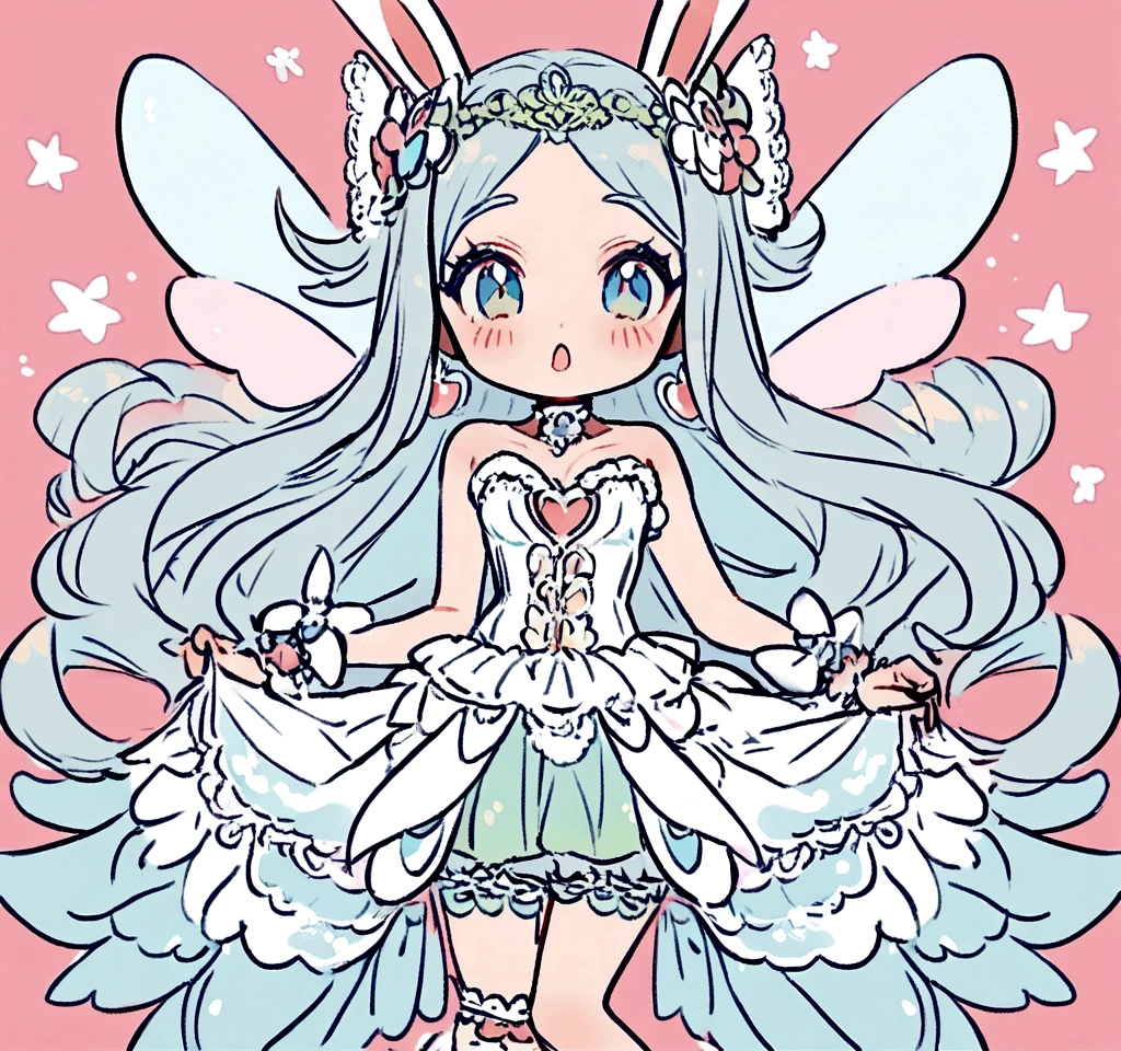 (five fairy girls:1.2), (More than one person:1.2),(10 year old girl)、Young girls、big breasts、 table top, nffsw、shader、highly detailed eyes、blue hair、long hair、silky hair、ultra-intricate pupil in eyes、fairy wings、Mini skirt dress(Isshiki、Simple design、Plain color)、highest quality、bright colors、Bust 100、Standing picture of the game、Pose that emphasizes the chest、rub your chest、vapor、panty shot、thin legs、barefoot、bare hands、stinky eyes、grinning expression、eyes half closed、open your mouth、Mr.々Position、fold your hands behind your back、Hide your hands、evil smile、Showing the soles of the feet