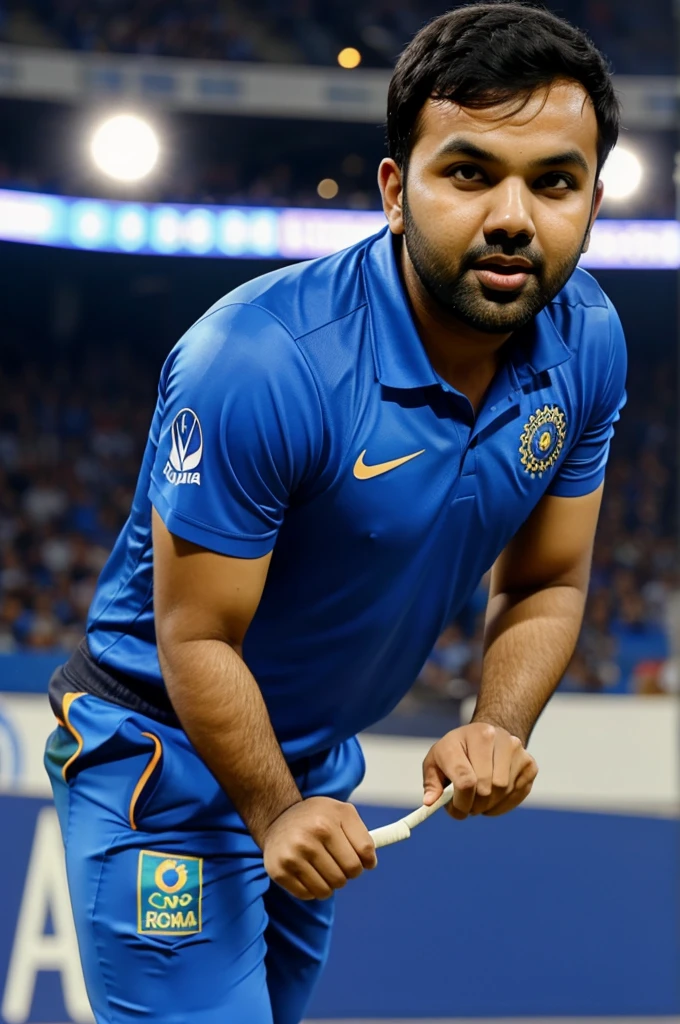 Rohit sharma's image with zelensky 
