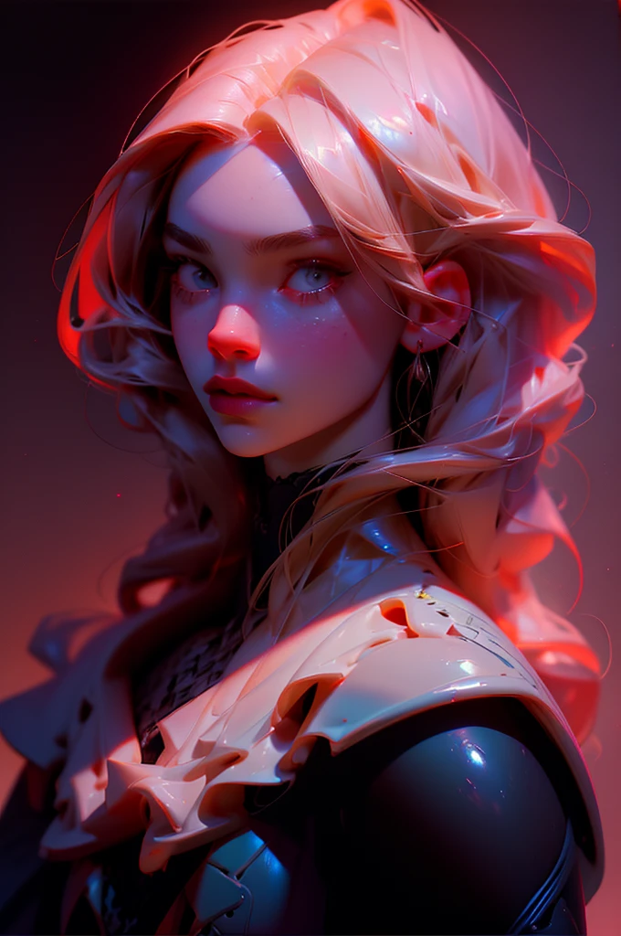 a y viper from valorant, detailed facial features, beautiful eyes, intricate details, 8k, photorealistic, hyperrealistic, chiaroscuro lighting, dramatic lighting, atmospheric, cinematic composition, digital art, concept art
