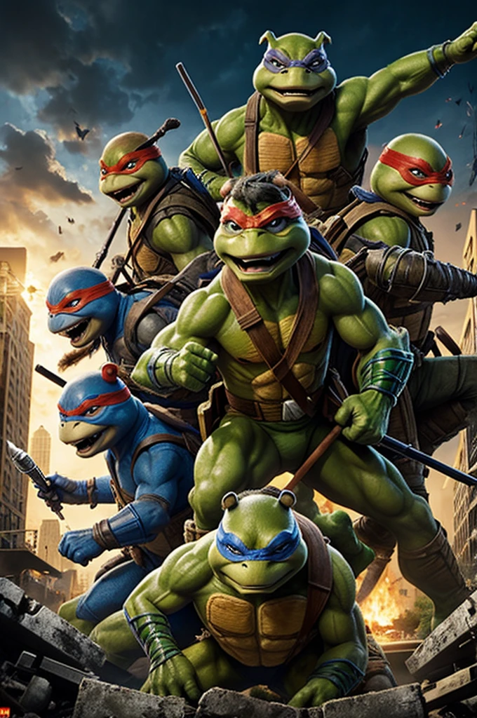 Rise of the age mutant ninja turtles