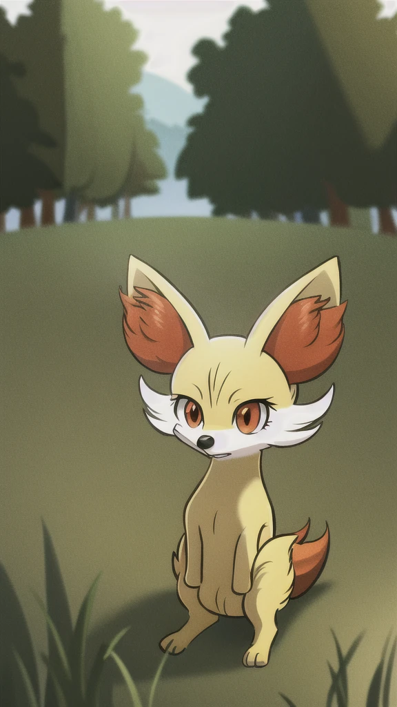 fennekin,grass