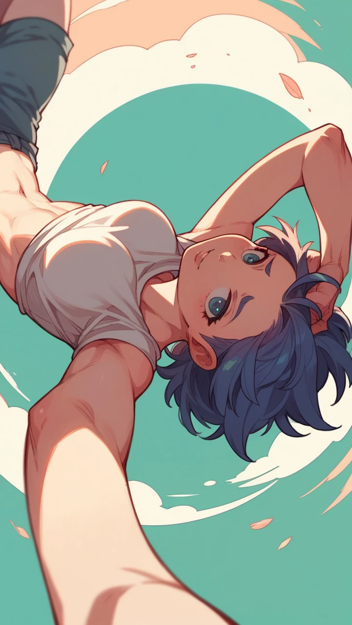 1girl,sexy body,full,perspective,刁钻的perspective,From top to bottom,whole body