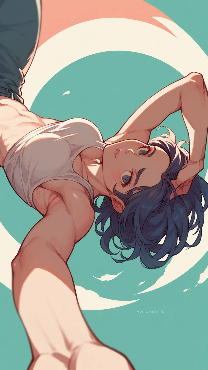 1girl,sexy body,full,perspective,刁钻的perspective,From top to bottom,whole body