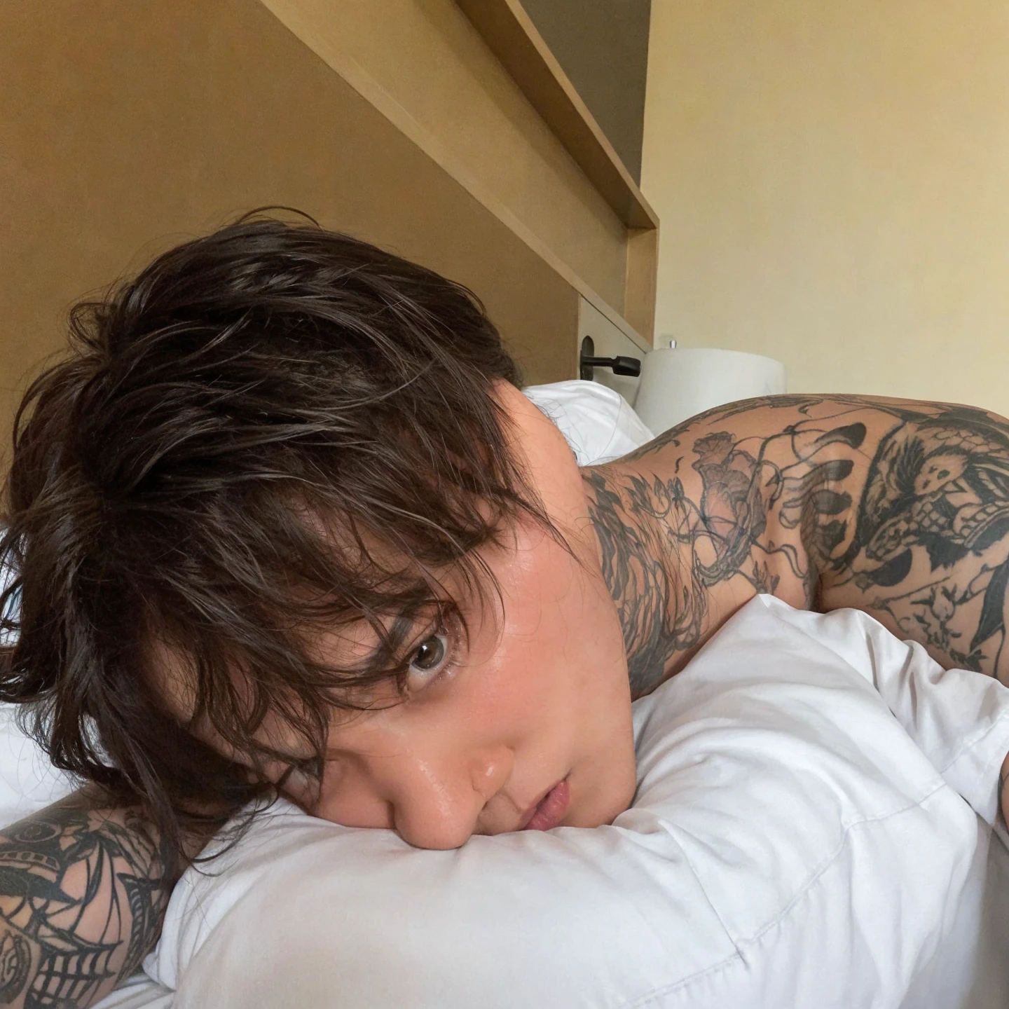 Asian, korean, Bblack hair, naughty man, slanted eye