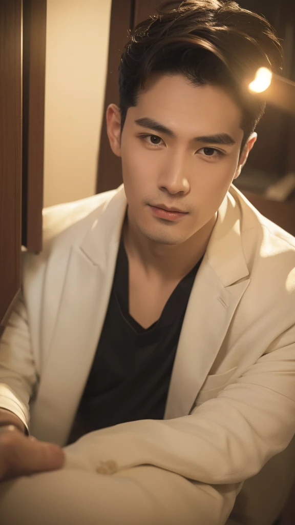 Please face forward.、Western-style handsome man、A refreshing handsome man