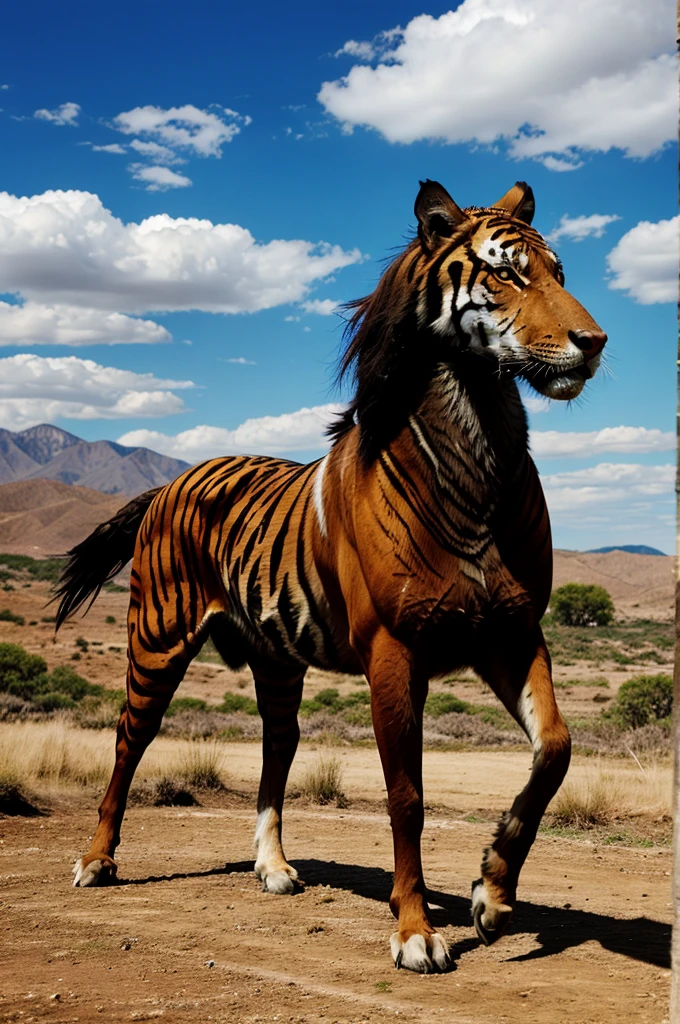 Eagle , horse , tiger , wolf