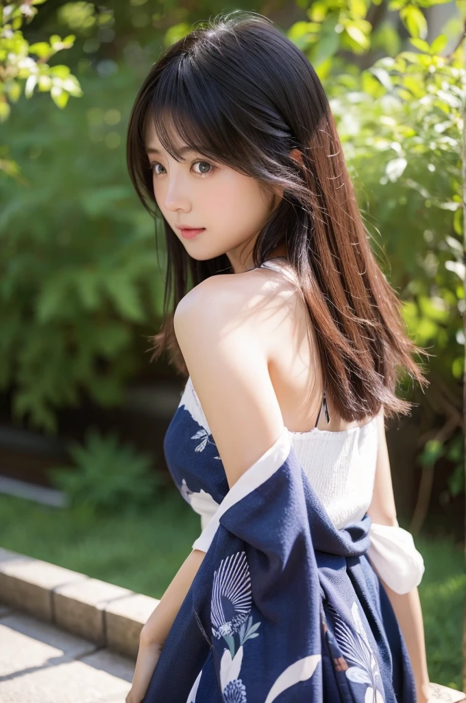 Japanese women、Medium Hair
