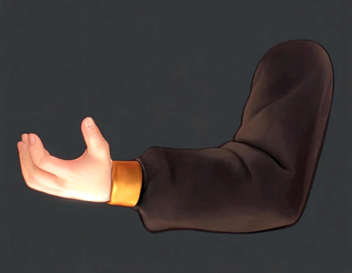 Someone reaches out to touch the light, Heavy hand gesture style close-up, , Correction hand, Half-length portrait, Striking an elegant pose  简单的手, Very flat shadows, Striking an elegant pose, arm，3d，HD，