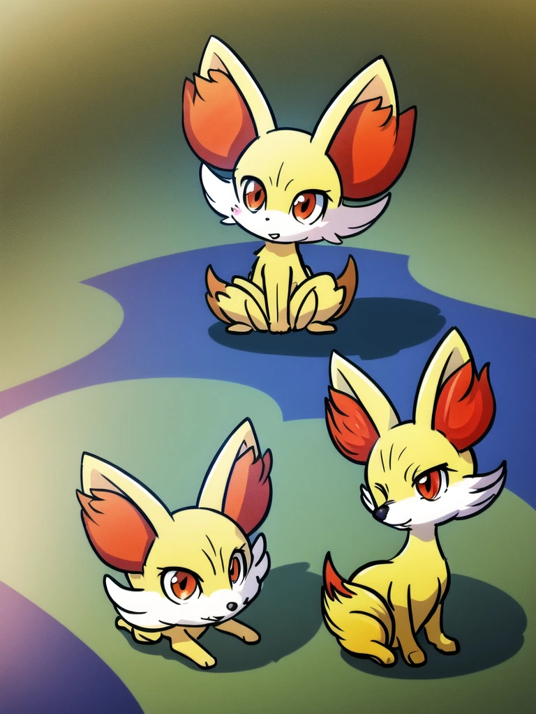 fennekin,grass